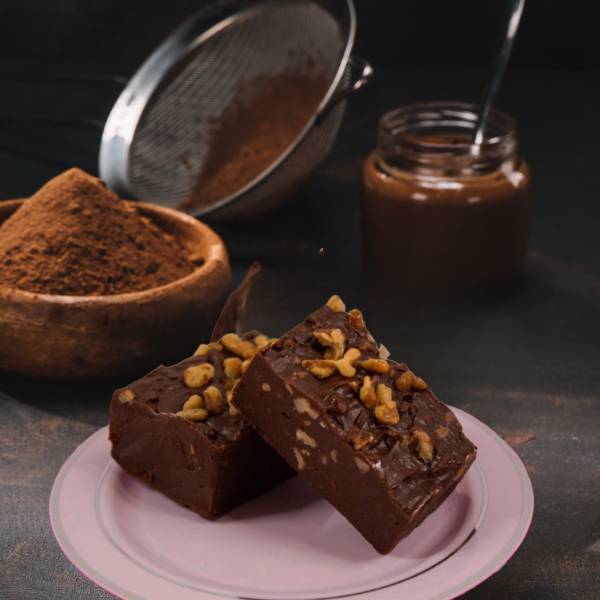 Ruth Mae Fudge  with Walnuts